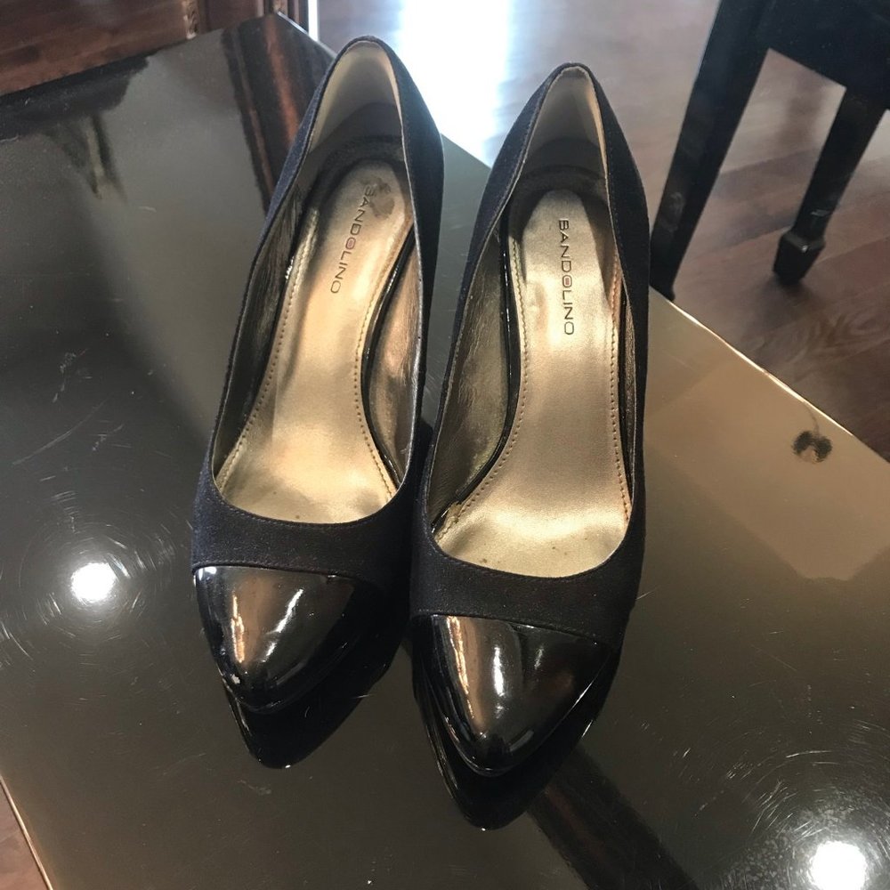Bandolina Black High Heel Pumps